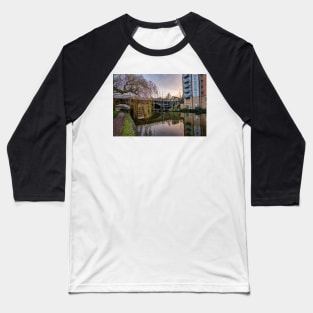 Carrow Road Bridge over the River Wensum, Norwich Baseball T-Shirt